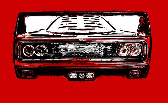 Ferrari F40, Auto, Rode Auto, F40