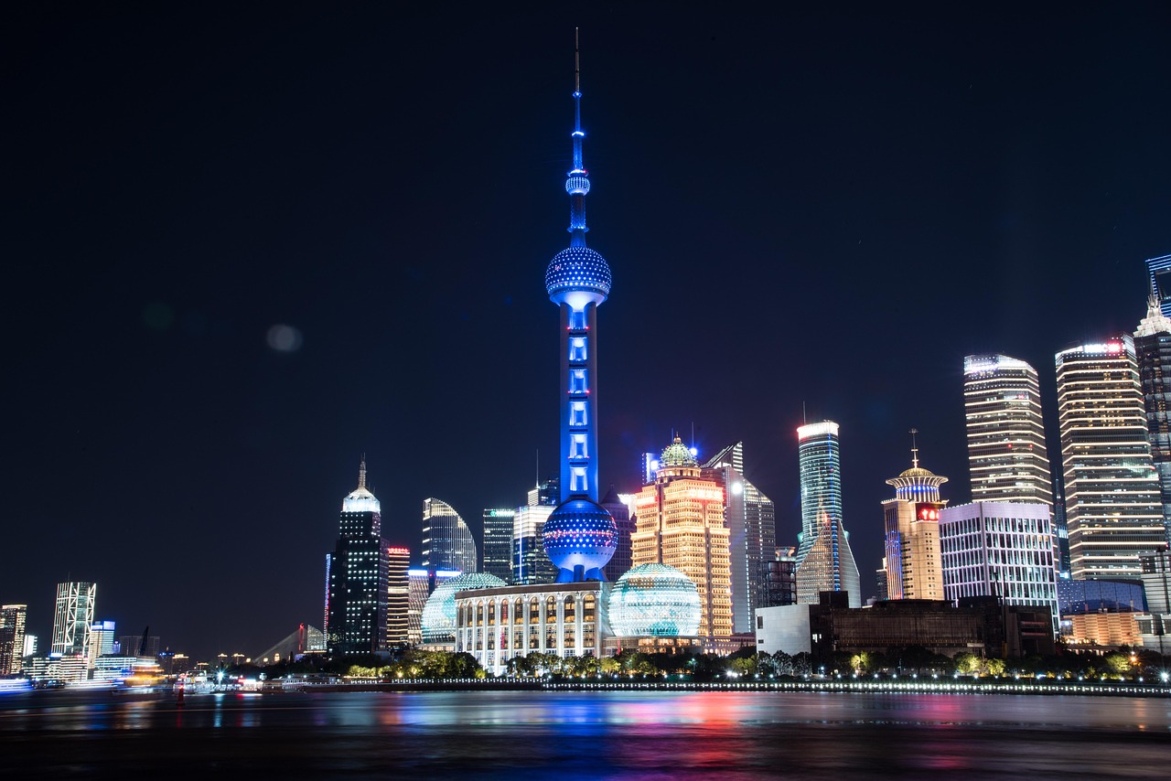 上海 城市 点亮 - Pixabay上的免费照片 - Pixabay