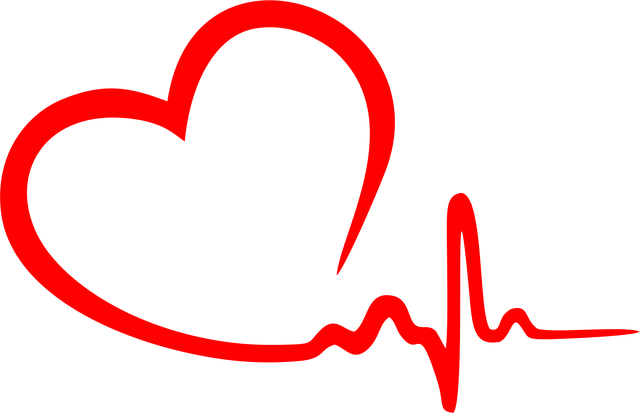 Free heart love heart rate illustration