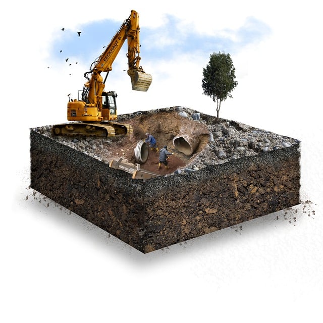 Bagger, Grube, Konstruktion