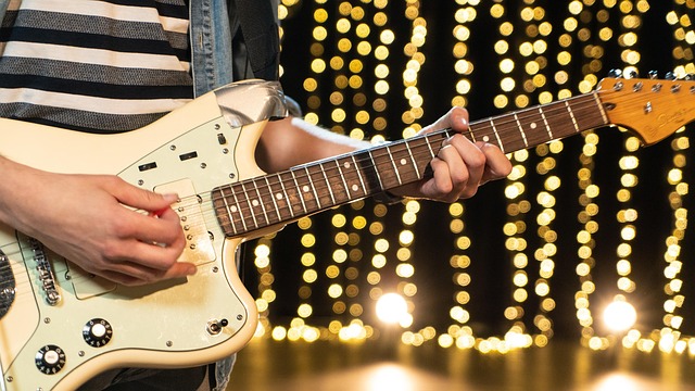 Elektrische Gitaar, Muziek, Lichten