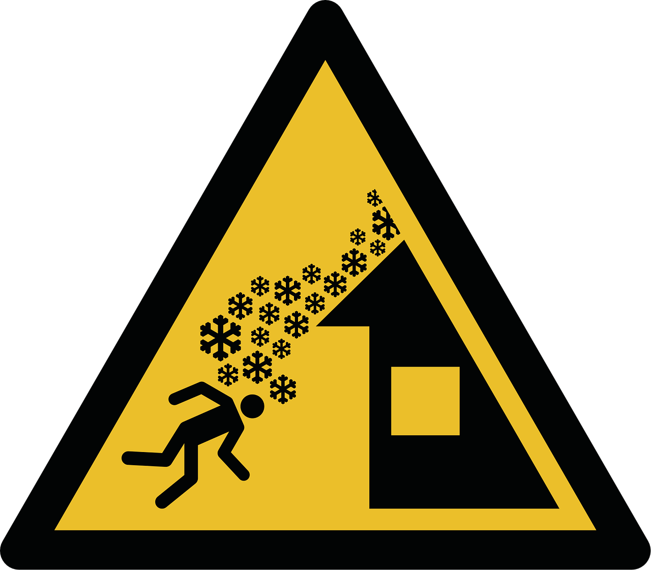 降雪 屋顶雪崩 Iso - 免费矢量图形Pixabay - Pixabay