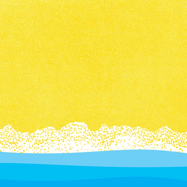 Free beach nature sand illustration