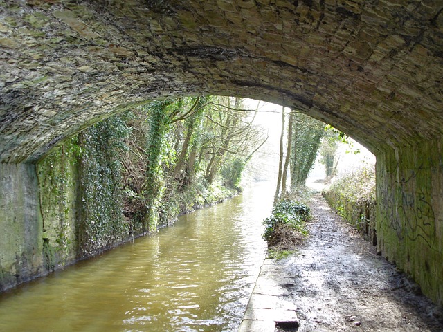 Brug, Tunnel, Perspectief, Passage