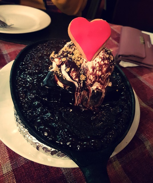 Free Brownie Heart photo and picture