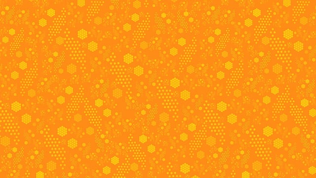 Free honeycomb hexagon background illustration