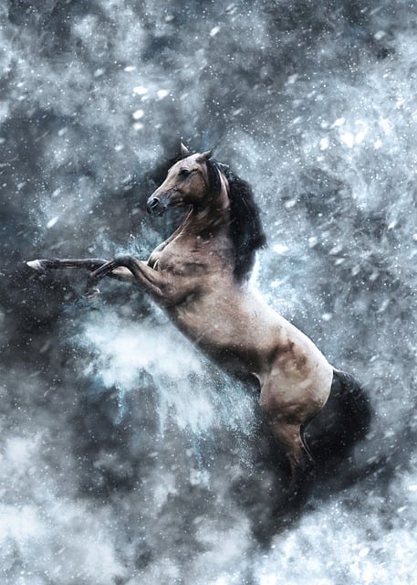 Free horse nature stallion illustration