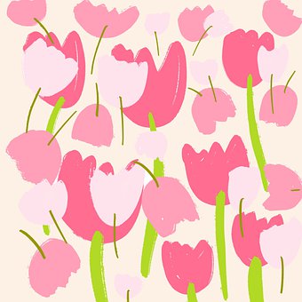 Free Flowers Tulips illustration and picture