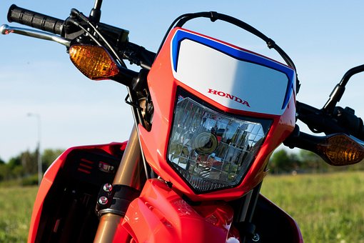 Honda, Crf300, Motorcykel, Forlygte