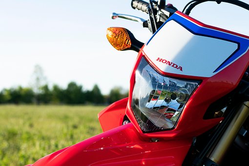 Honda, Crf300, Motorcykel, Forlygte