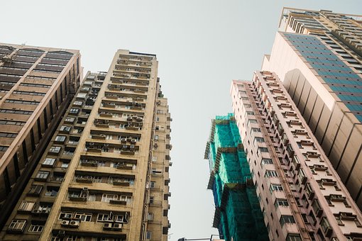 Ciudad, Vaca, Hong Kong, Rascacielos