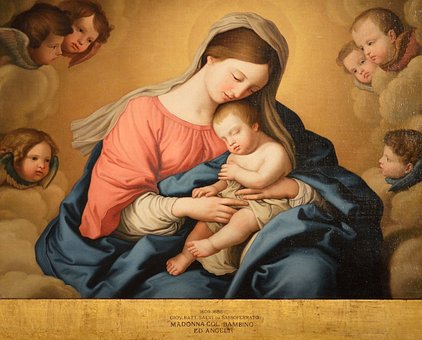 Giovanni Battista Salvi, Madonna, Cuadro