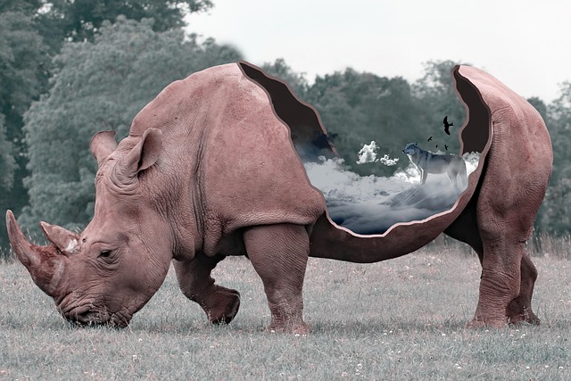 Free Rhino Animal photo and picture