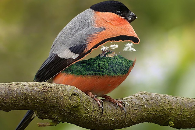 Free Bird Forest photo and picture