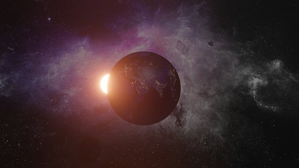 Free Galaxy Earth illustration and picture