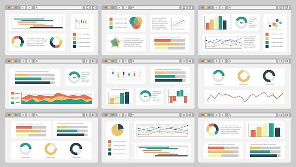 Diagrame, Mese, Grafic, Statistici