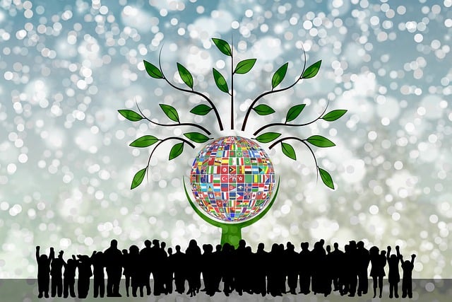 Free world nature tree illustration