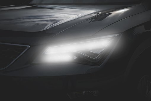 Wagen, Scheinwerfer, Licht, Sitz Ateca