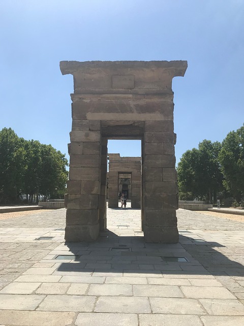 Spanien, Madrid, Templo De Debod