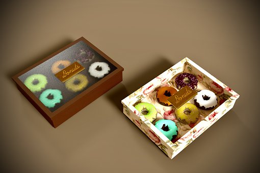Donuts, Assados, Refeição, Padaria