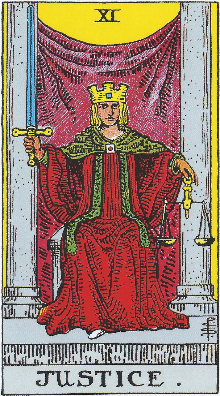 Download Tarot Major Arcana Justice Royalty Free Stock Illustration Download Tarot Major Arcana Justice Royalty Free Stock Illustration