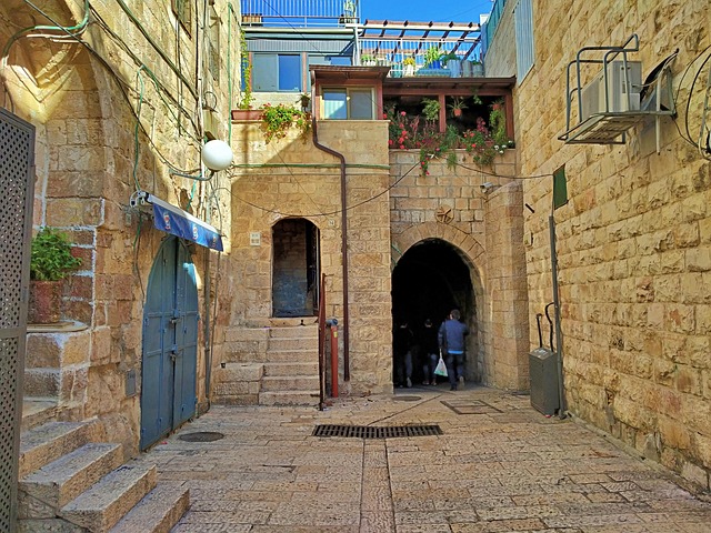 Jerusalém, Beco, Vila, Cidade Antiga
