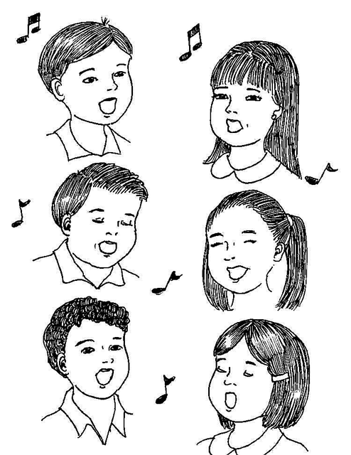  Kinder Singen - Kostenloses Bild auf Pixabay Motiv 