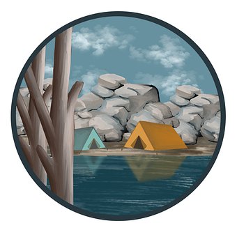 Zelt, Lager, Abenteuer, Natur, Reise
