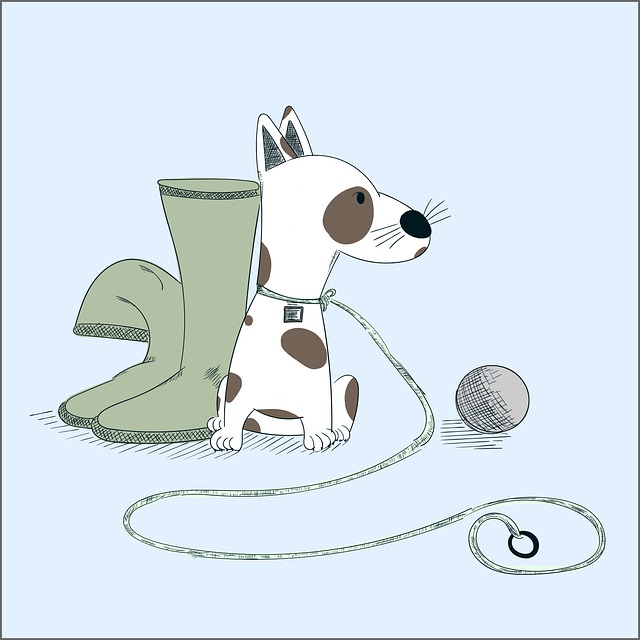 Free puppy pet nature illustration
