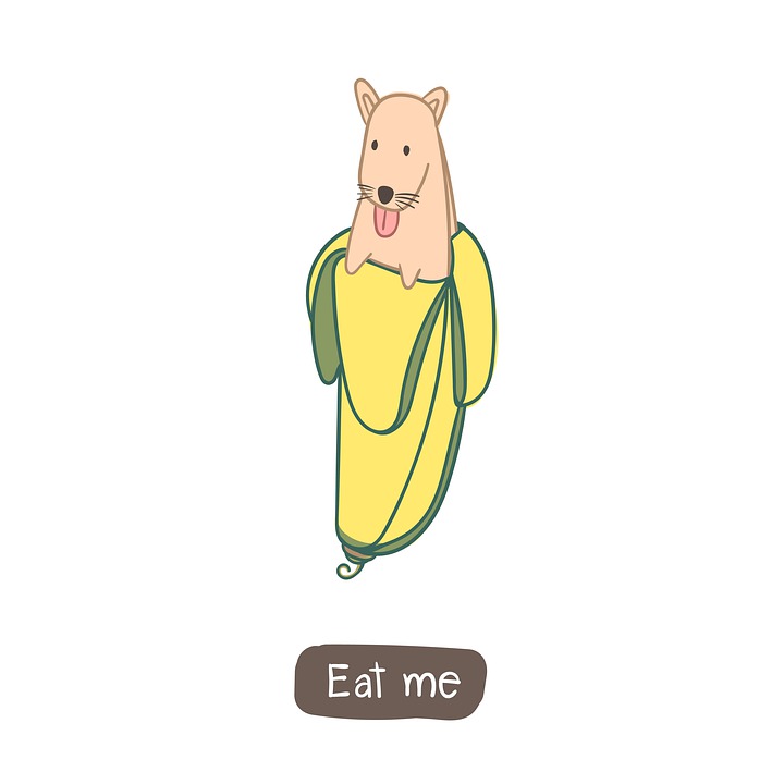 Download Puppy, Banana, Cute. Royalty-Free Stock Illustration Image ...