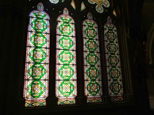 Fenster, Kathedrale, Spanien