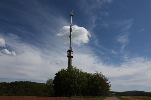 Free Cell Towers Landscape photo and picture