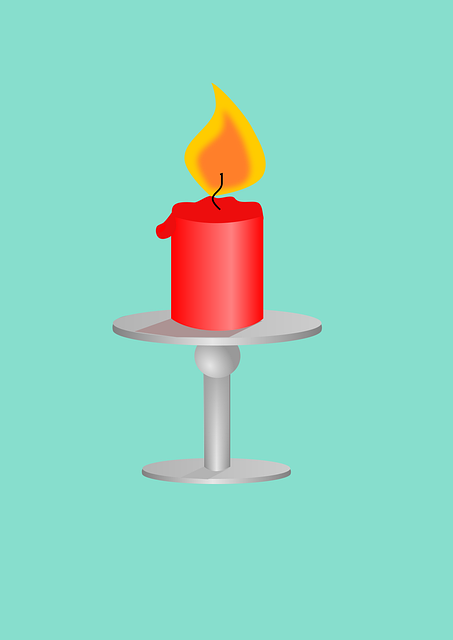 Free Candle Fire vector and picture