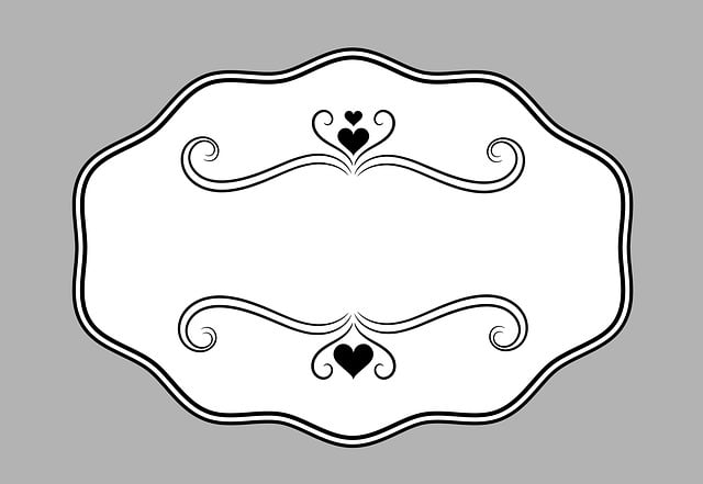 Free label decorative scrapbook vector