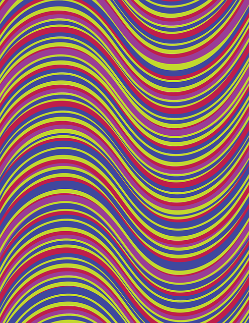 Muster, Wellen, Psychedelisch