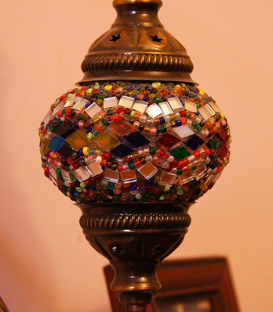 Free Lamp Mosaic photo and picture