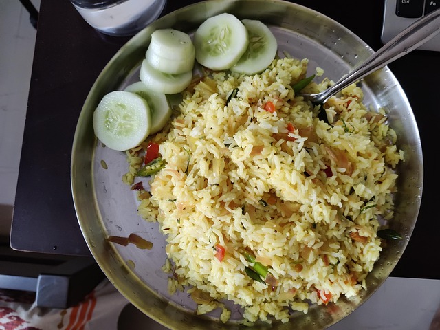 Free Lemon Rice Yellow Rice photo and picture