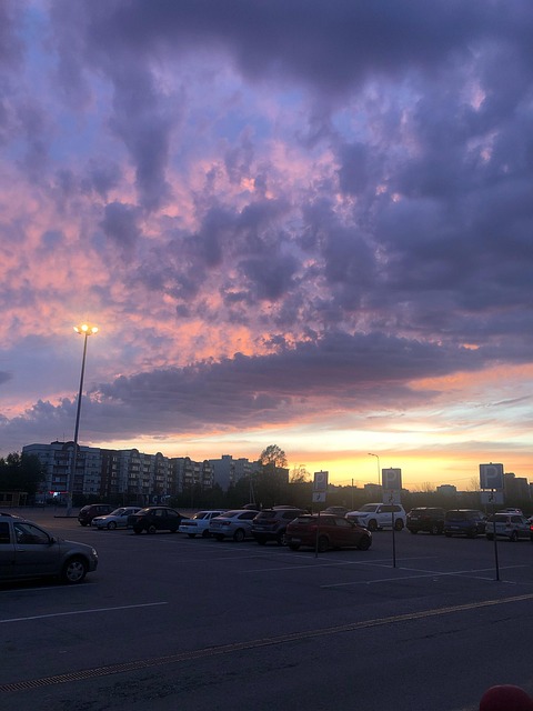 Cielo, Atardecer, Nubes, Naturaleza