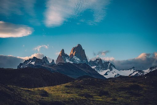 Montanhas, Cume, Panorama, Argentina