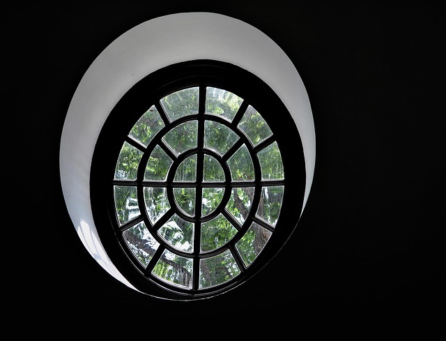 Janela, Oval, Arquitetura, Construção