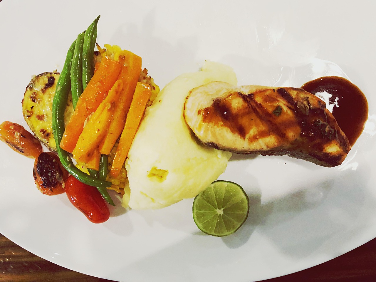 Gegrillter Lachs Kartoffelbrei - Kostenloses Foto auf Pixabay - Pixabay