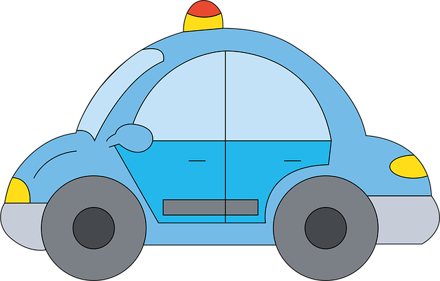 Free car patrol police vector