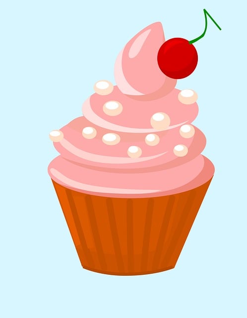 Free Cupcake Cake vector and picture