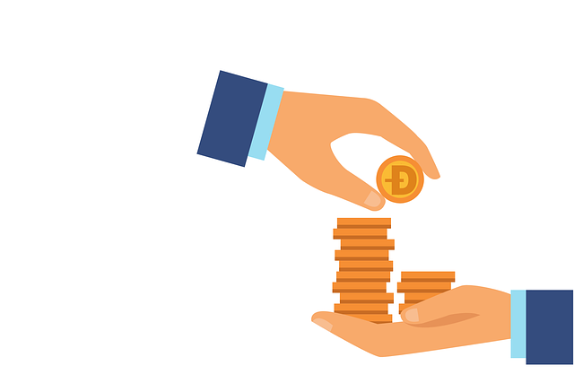 Free dogecoin piggy bank save illustration