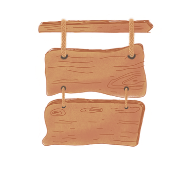 Cartello In Legno, Segnaletica