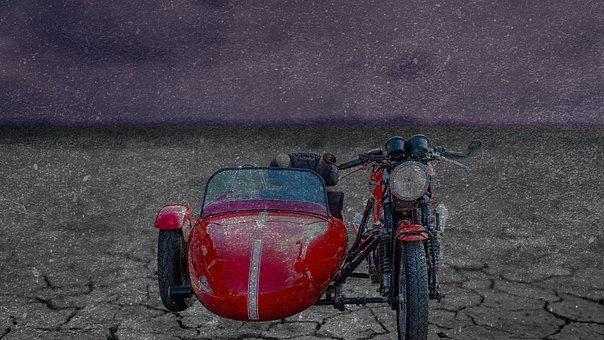 Free Motor Bike Side-Car photo and picture