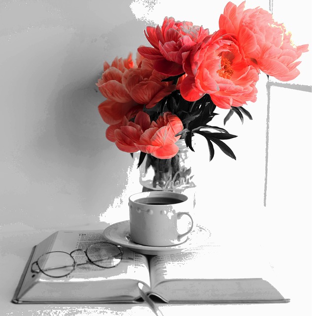 Free Color Splash Flowers photo and picture