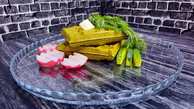 Free Waffles Vegetables photo and picture