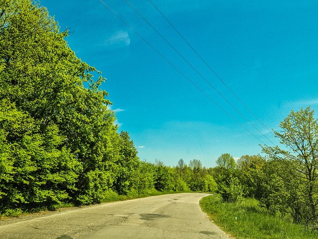 Estrada, Céu, Panorama, Caminho