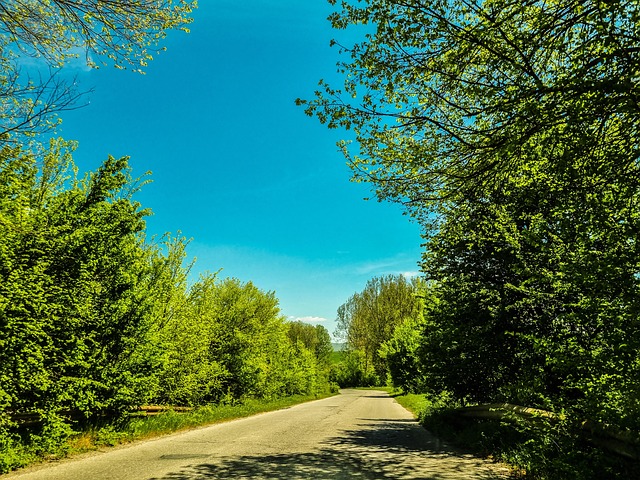 Estrada, Céu, Panorama, Caminho